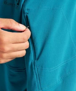 BURTON GIACCA AK SOFT SHELL Azzurro -Offerte Snowboard Negozio burton 22690100 giacca ak soft shell abbigliamento snowboard uomo 043488101 400 5