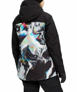 BURTON GIACCA ANORAK GORE-TEX PILLOWLINE DONNA Nero -Offerte Snowboard Negozio burton 22738100 giacca anorak gore tex pillowline donna abbigliamento snowboard donna 043481701 001 2