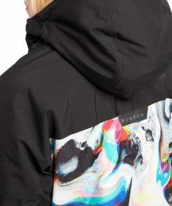 BURTON GIACCA ANORAK GORE-TEX PILLOWLINE DONNA Nero -Offerte Snowboard Negozio burton 22738100 giacca anorak gore tex pillowline donna abbigliamento snowboard donna 043481701 001 3