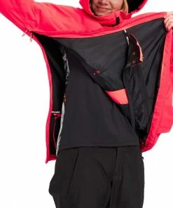 BURTON GIACCA ANORAK GORE-TEX PILLOWLINE DONNA Rosso -Offerte Snowboard Negozio burton 22738100 giacca anorak gore tex pillowline donna abbigliamento snowboard donna 043481801 650 4