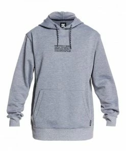 DC SHOES FELPA CON CAPPUCCIO VERSE Grigio