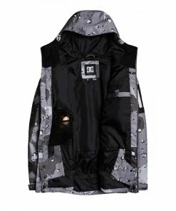 DC SHOES GIACCA PROPAGANDA Grigio -Offerte Snowboard Negozio dc shoes adytj03008 giacca propaganda abbigliamento snowboard uomo 041121301 xsss 3