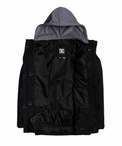 DC SHOES GIACCA AGENT Nero -Offerte Snowboard Negozio dc shoes adytj03010 giacca agent abbigliamento snowboard uomo 041121601 kvj6 3