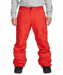 DC SHOES PANTALONI BANSHEE Rosso