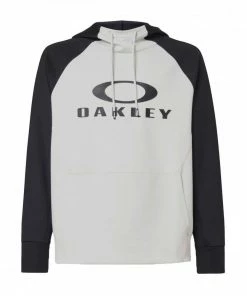 OAKLEY FELPA CON CAPPUCCIO SIERRA DWR Bianco