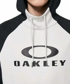 OAKLEY FELPA CON CAPPUCCIO SIERRA DWR Bianco -Offerte Snowboard Negozio oakley foa402382 felpa con cappuccio sierra dwr abbigliamento snowboard uomo 043421401 9ee 5