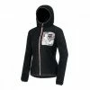 PICTURE FELPA FULL ZIP CON CAPPUCCIO IZIMO DONNA Nero