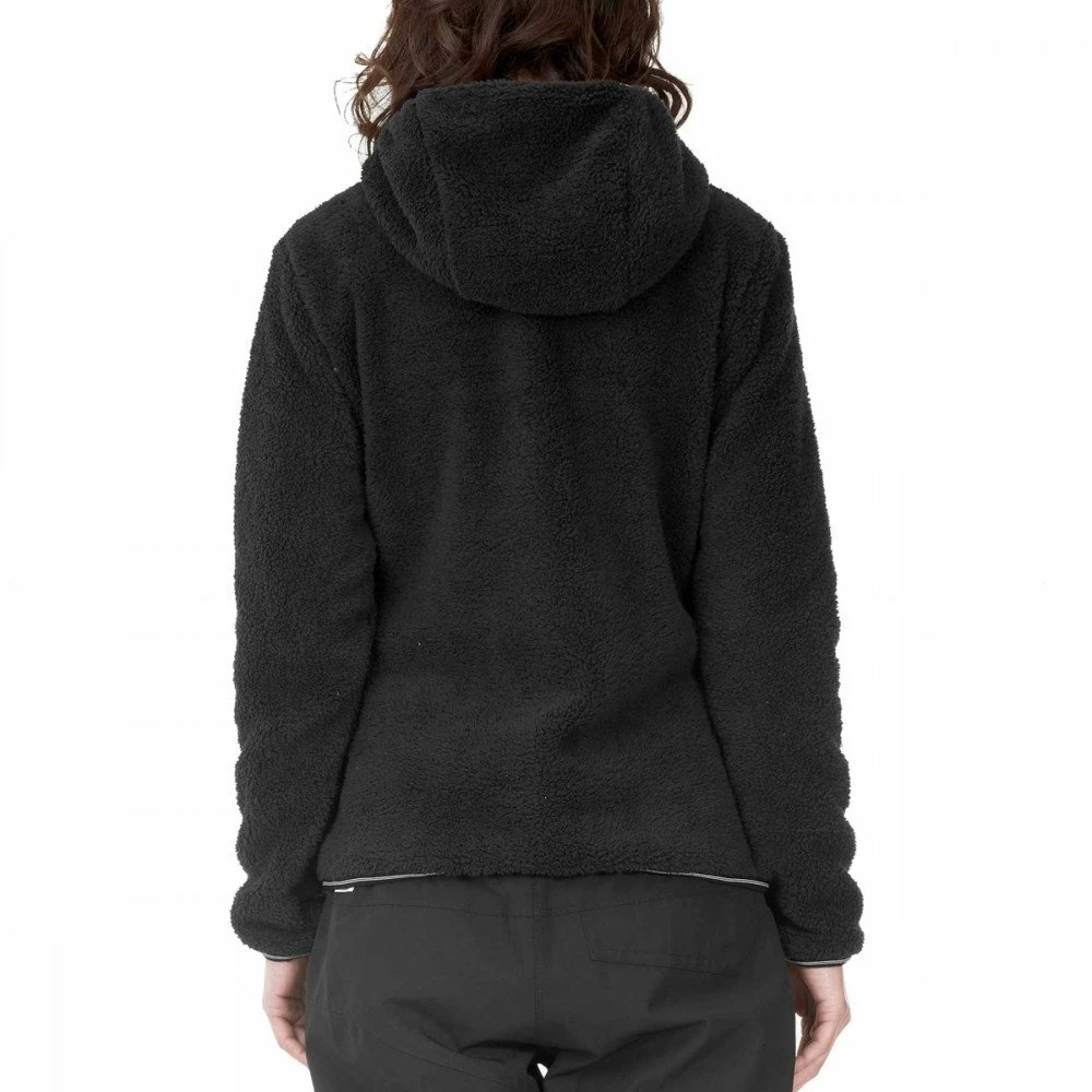 PICTURE FELPA FULL ZIP CON CAPPUCCIO IZIMO DONNA Nero 4 PICTURE FELPA FULL ZIP CON CAPPUCCIO IZIMO DONNA Nero - immagine 4