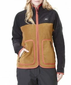 PICTURE PILE FZ TEDDIE FLEECE DONNA -Offerte Snowboard Negozio picture swt116 pile fz teddie fleece donna abbigliamento snowboard donna 044300901 d 3