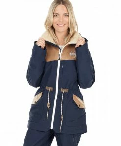 PICTURE GIACCA APPLY DONNA Blu -Offerte Snowboard Negozio picture wvt131 giacca apply donna abbigliamento snowboard donna 036628901 f 3