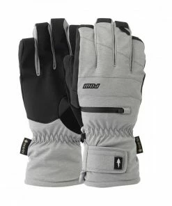 POW GUANTI WAYBACK GORE-TEX + GORE WARM SHORT Grigio