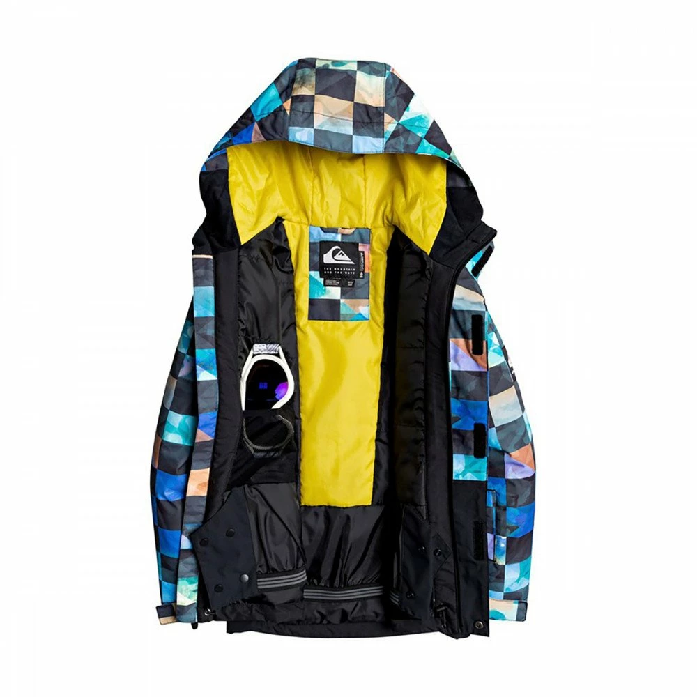 QUIKSILVER GIACCA MISSION BLOCK BAMBINO Multicolor 2 QUIKSILVER GIACCA MISSION BLOCK BAMBINO Multicolor - immagine 2