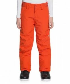 QUIKSILVER PANTALONI ESTATE BAMBINO Rosso