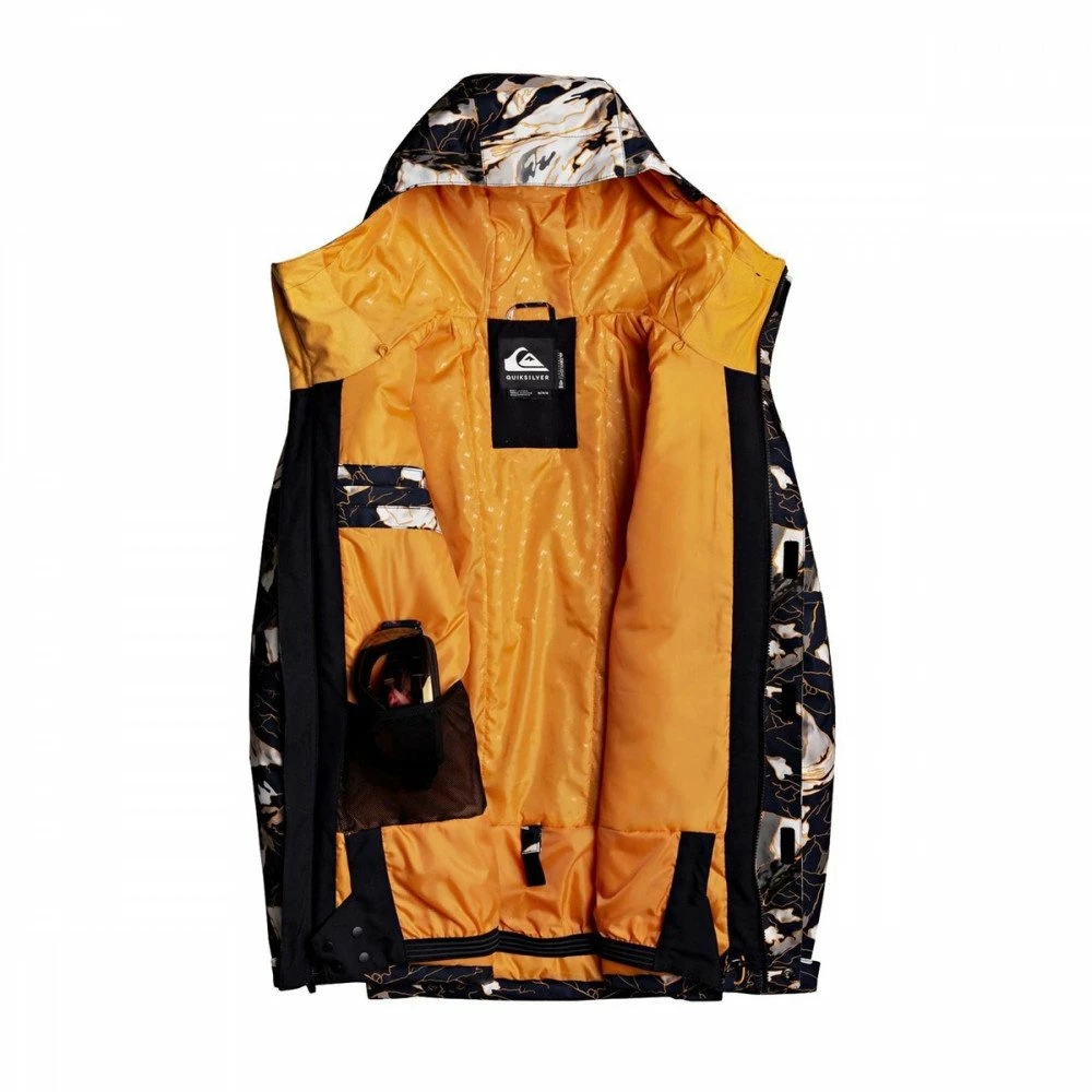 QUIKSILVER GIACCA MISSION PRINTED Grigio 3 QUIKSILVER GIACCA MISSION PRINTED Grigio - immagine 3