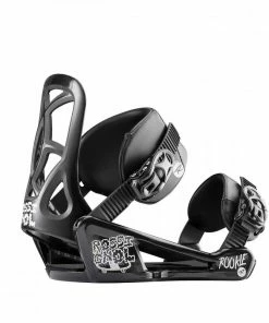 ROSSIGNOL ATTACCHI ROOKIE BAMBINO Nero