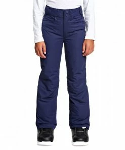 ROXY PANTALONI BACKYARD BAMBINA Blu