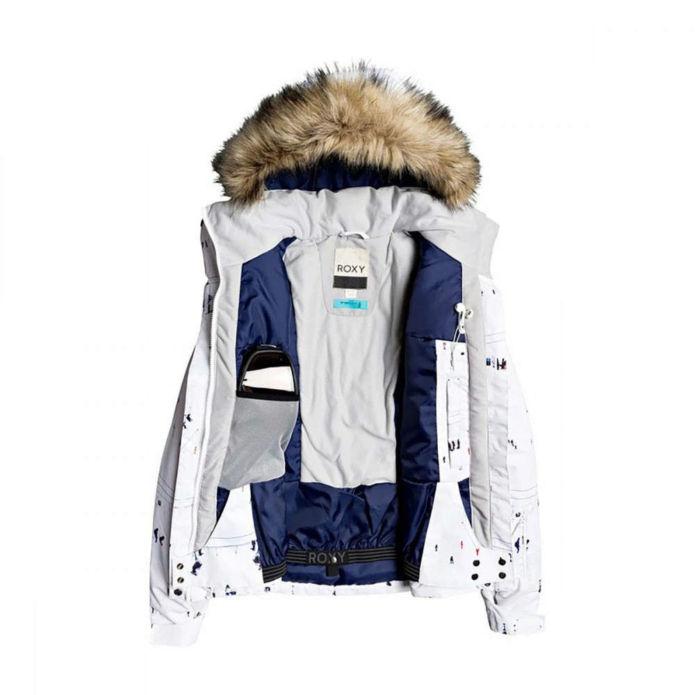 ROXY GIACCA JET SKI DONNA Bianco 2 ROXY GIACCA JET SKI DONNA Bianco - immagine 2