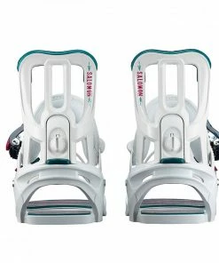 SALOMON ATTACCHI SPELL DONNA Bianco -Offerte Snowboard Negozio salomon l40513400 attacchi spell donna attacchi snowboard donna 038468701 wht 3