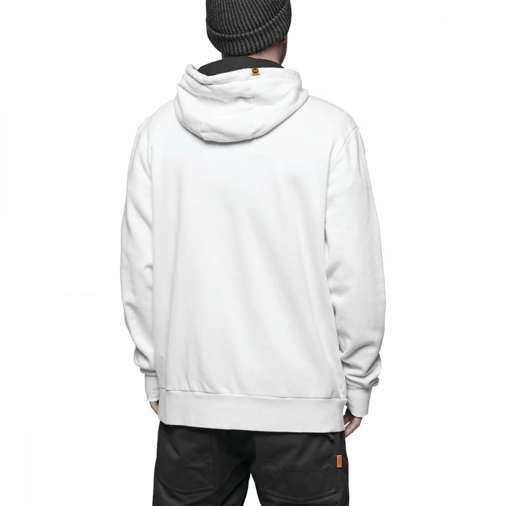 THIRTY TWO Felpa C/capp Stamped Bianco 2 THIRTY TWO Felpa C/capp Stamped Bianco - immagine 2