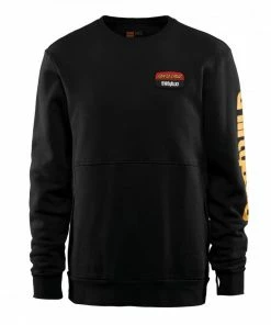 THIRTY TWO FELPA GIROCOLLO VAULT Nero