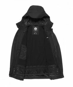VOLCOM GIACCA CREEDLE2STONE Nero -Offerte Snowboard Negozio volcom g0652006 giacca creedle2stone abbigliamento snowboard uomo 038921301 blk 3