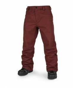 VOLCOM PANTALONI CARBON Bordeaux