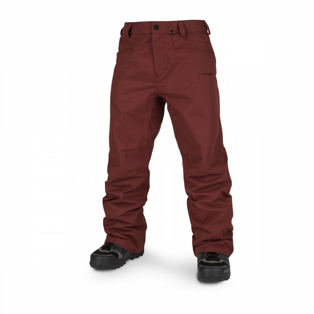 VOLCOM PANTALONI CARBON Bordeaux 1 VOLCOM PANTALONI CARBON Bordeaux