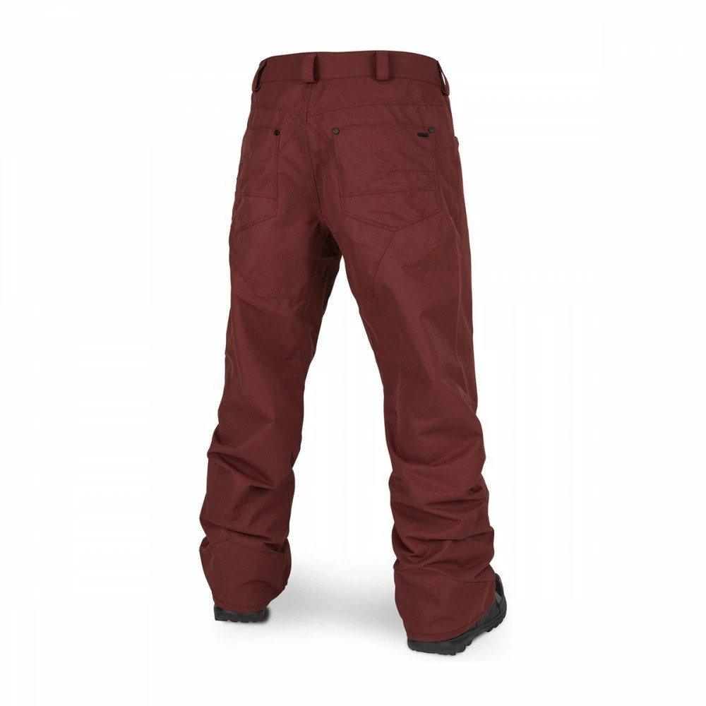 VOLCOM PANTALONI CARBON Bordeaux 2 VOLCOM PANTALONI CARBON Bordeaux - immagine 2