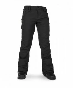VOLCOM PANTALONI GRAIL 3D STRETCH DONNA Nero
