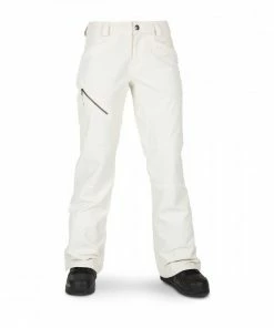 VOLCOM PANTALONI HALLEN DONNA Bianco